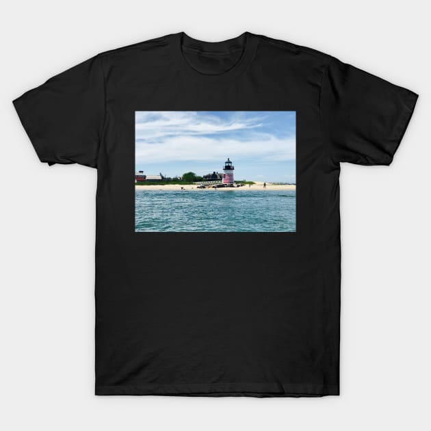 Brant Point Lighthouse T-Shirt by Claireandrewss